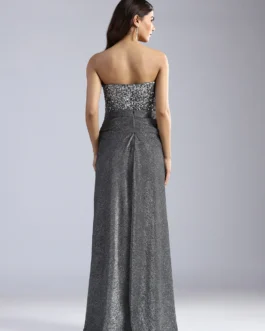 Midnight Shimmer Sequin Gown