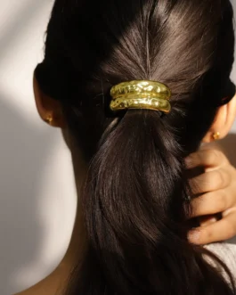 Gold Textured Hair Band