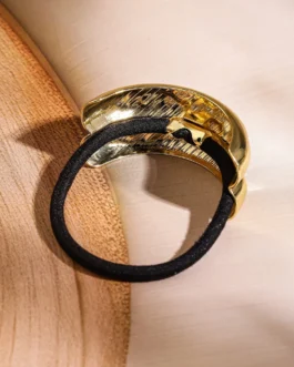 Gold Textured Hair Band